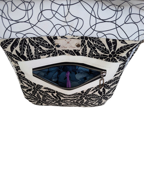 Rising Sun Satchel Crossbody Bag