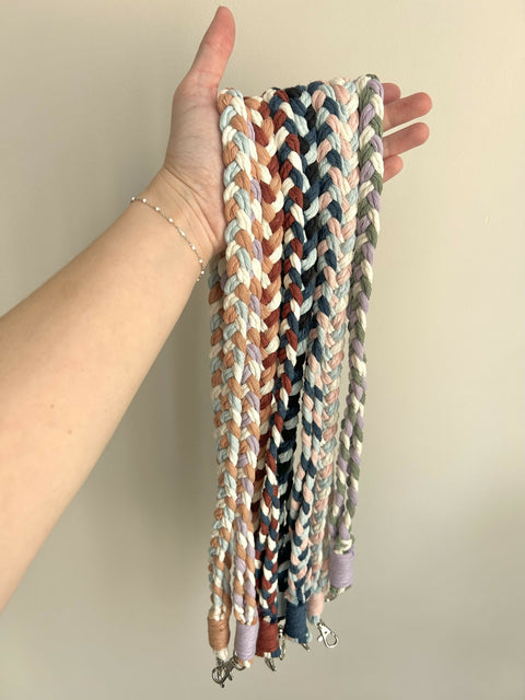 Braided Macrame Lanyard with Keyring