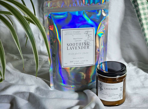 Lavender Milk Bath Set