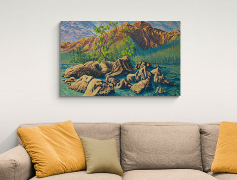 Pyramid Lake - Original Artwork