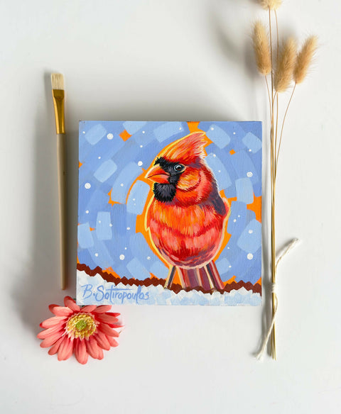 Beloved One - 6x6 in Original Painting