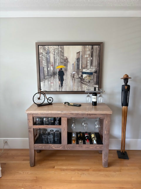 Console - Sofa - Wine Rack Table - LOCAL PICK UP ONLY