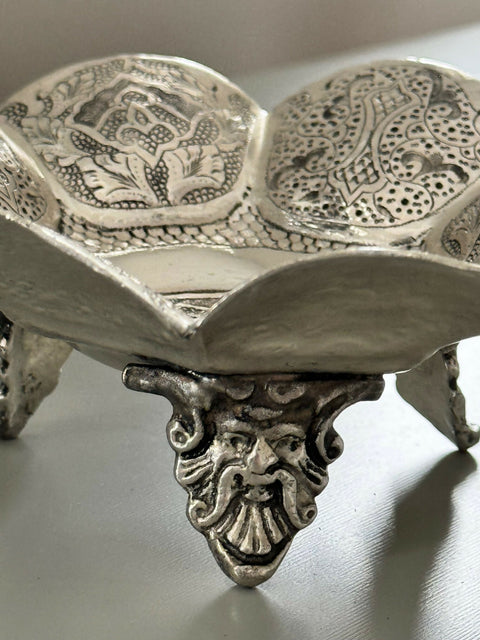 Stunning handmade silver serve ware, tabletop, dinnerware