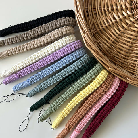Macrame Phone Wristlet