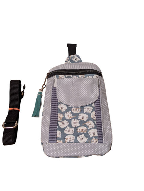 Happy Cat Sling Crossbody Bag