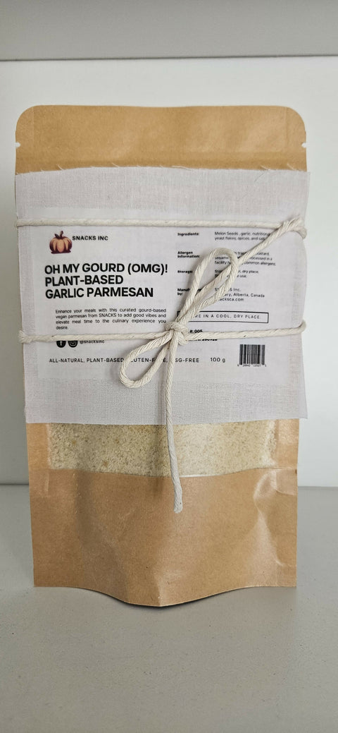 Oh My Gourd (OMG)! Plant-based Garlic Parmesan