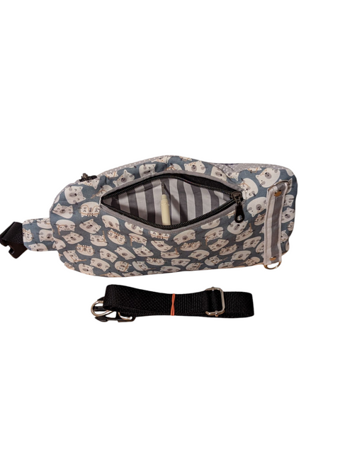 Happy Cat Sling Crossbody Bag