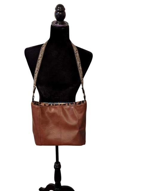 Western Theme Shoulder Bag Back