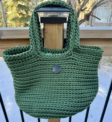 Crocheted Tote bags