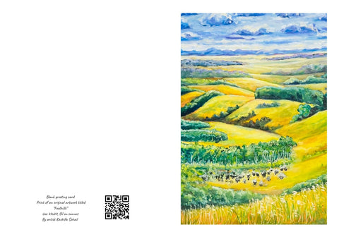 Foothills Greeting Card