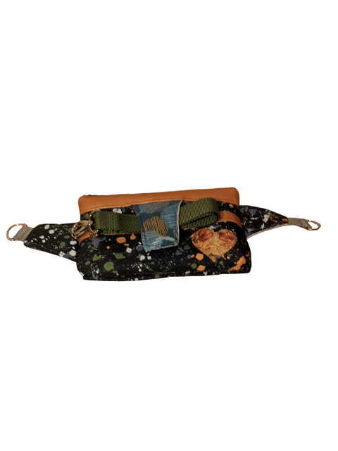 Splattered Camo Belt Bag Front 2