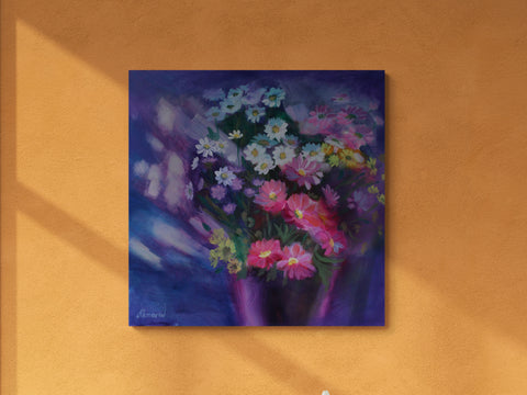 "First Bouquet" - Oil Painting