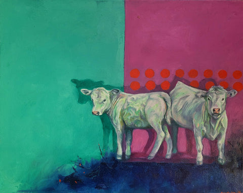two calves