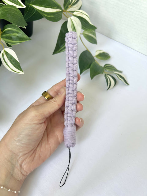 Macrame Phone Wristlet