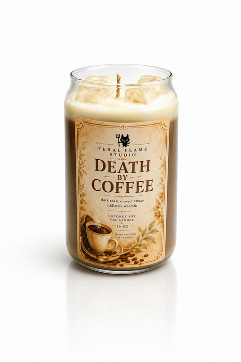 Death By Coffee | Coconut-Soy Gel BEST SELLER