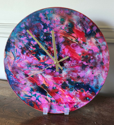 12" Decorative Handcrafted Wall Clock