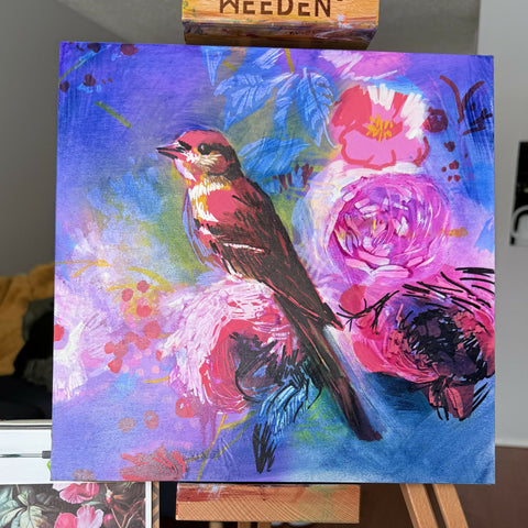 "Morning Song" - 12x12", Oil Painting