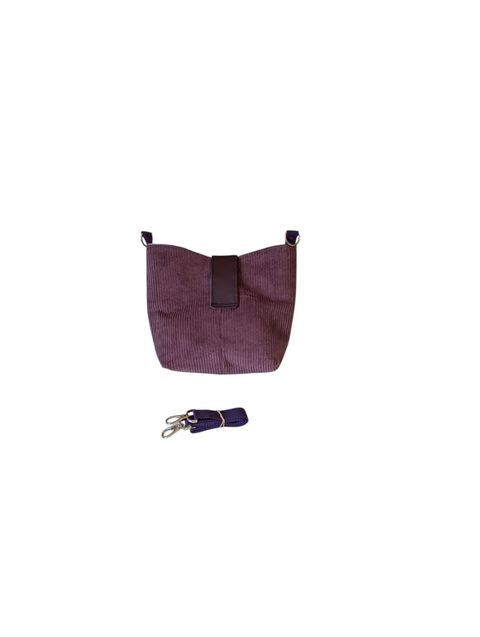Plum Magic Middle Bucket Bag