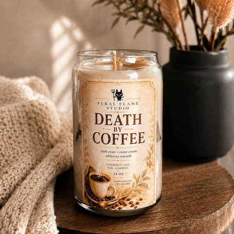Death By Coffee | Coconut-Soy Gel BEST SELLER