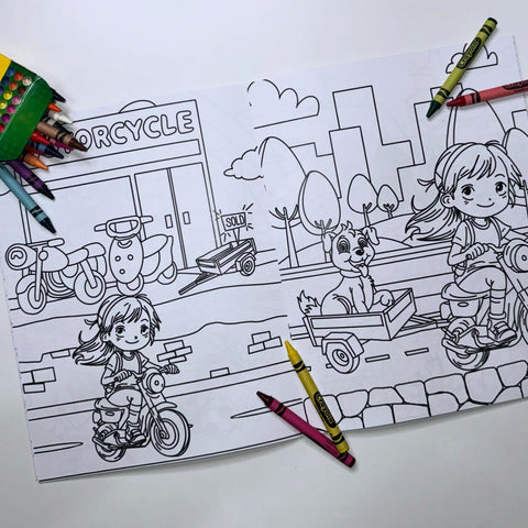 Layla’s Wild Weekend - Colouring Book