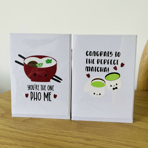 Handcrafted Punny Cute Greeting Cards