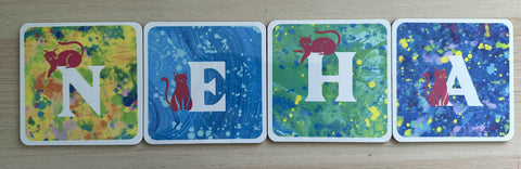 Customized coasters