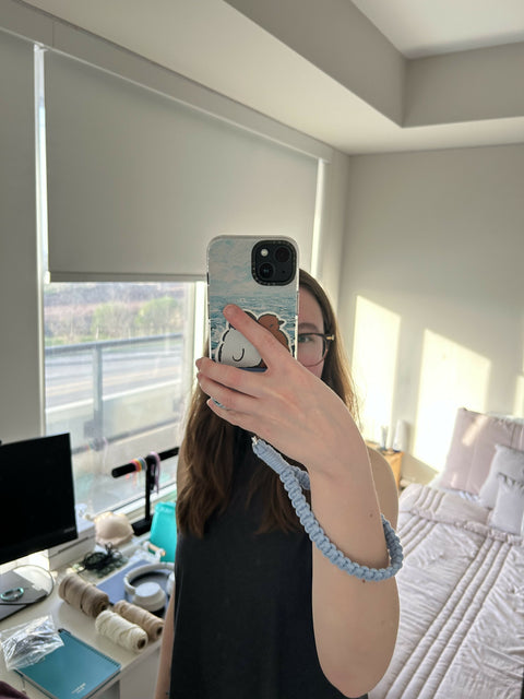 Macrame Phone Wristlet