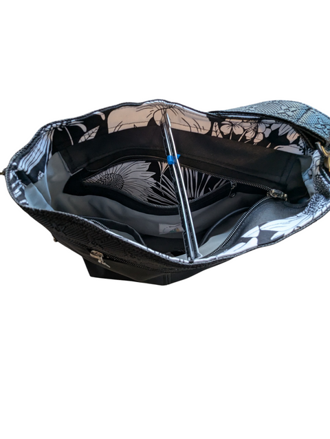 Ebony Shoulder Bag