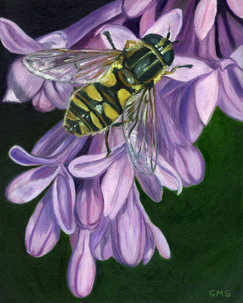Bee and Flowers