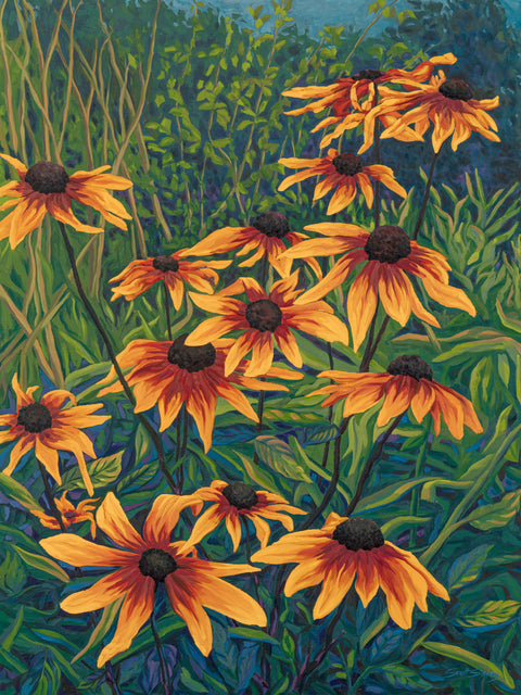 Summer Sunflowers - Original Artwork