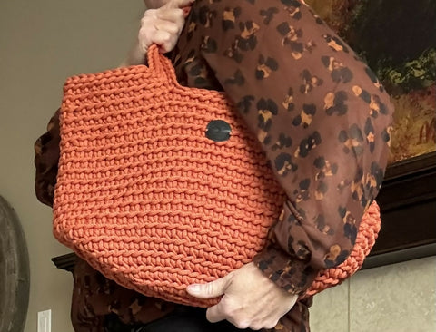 Crocheted Tote bags