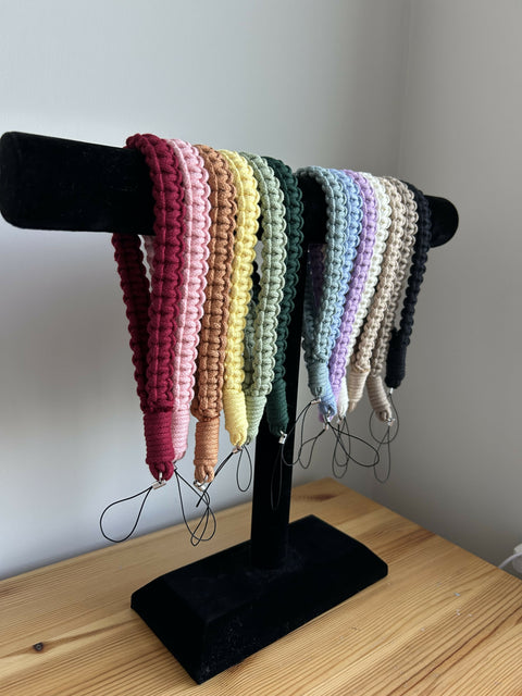 Macrame Phone Wristlet