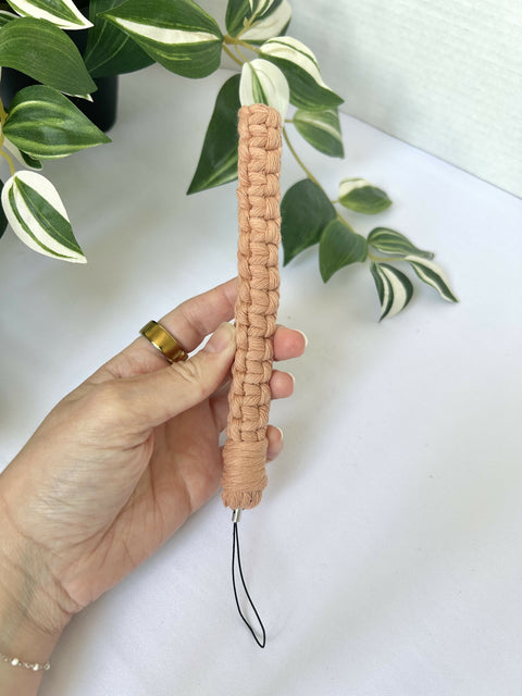 Macrame Phone Wristlet