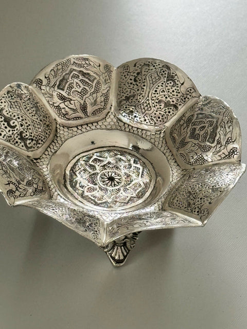 Stunning handmade silver serve ware, tabletop, dinnerware
