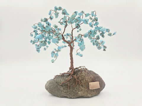 I am a Source of Serenity - Turquoise Tree