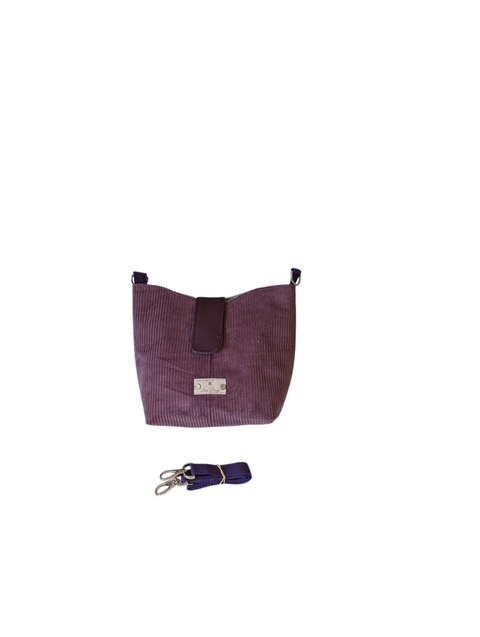 Plum Magic Middle Bucket Bag