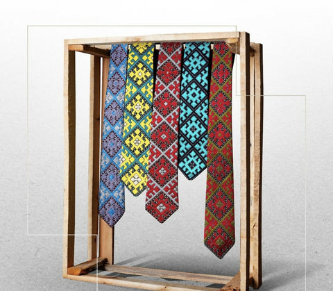 Handmade Tie made from soft and smoothy silk