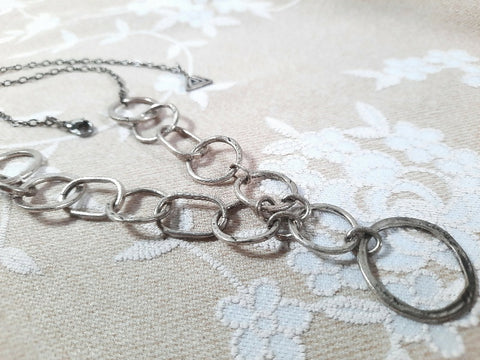 Silver Loop Necklace