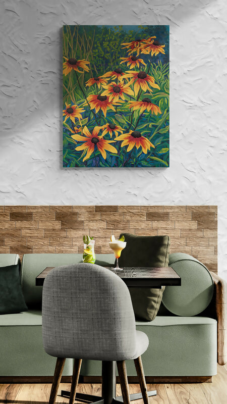 Summer Sunflowers - Original Artwork