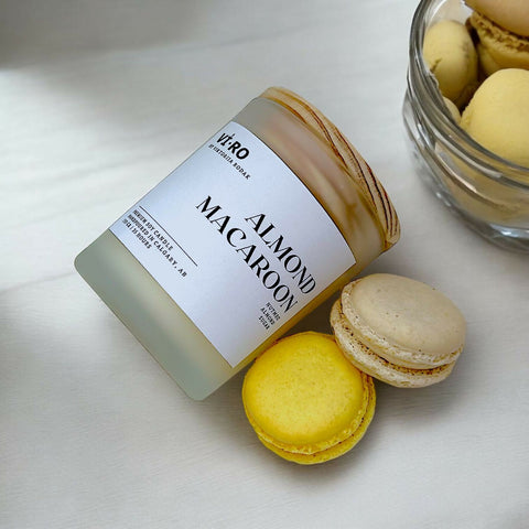 Almond Macaroon Scented Candle