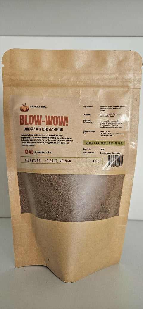 Blow-Wow! Jamaican Dry Jerk