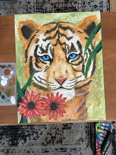 Wild Grace - Original Acrylic Painting