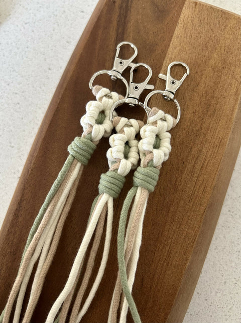 Flower Keychain Bag Charm