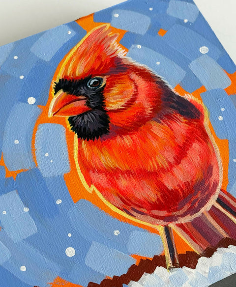 Beloved One - 6x6 in Original Painting