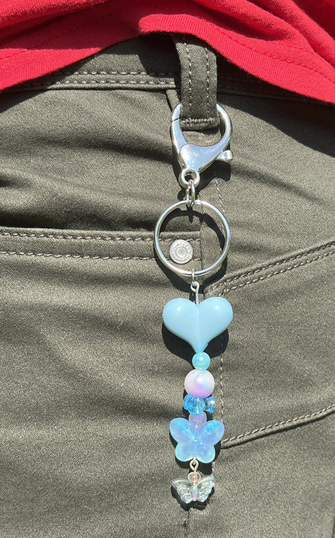 Fun, Kawaii Bag/Belt Loop Dangle Keychains