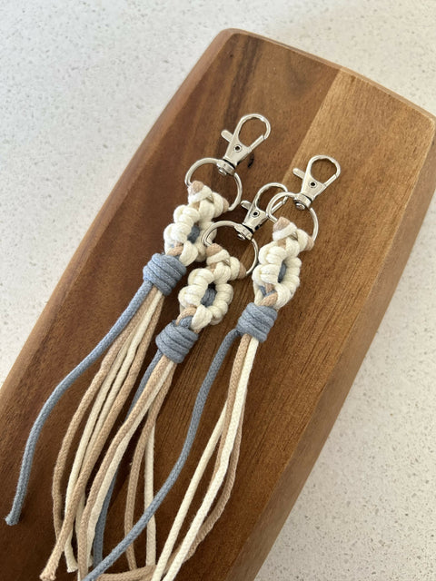 Flower Keychain Bag Charm