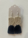 Geometric Stack Crochet Earrings