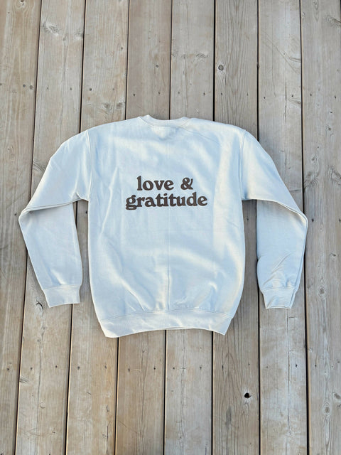 Love & Gratitude Crewneck