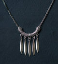 Medieval Inspired Necklace with Spikes
