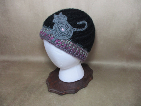Crochet Cat Butt Hat